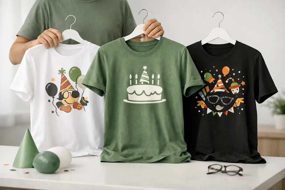 Geburtstags Shirt Motiv wählen ohne Cringe