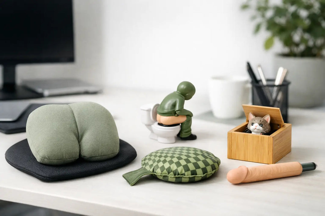 Freche Geschenke für Kollegen, die sitzen