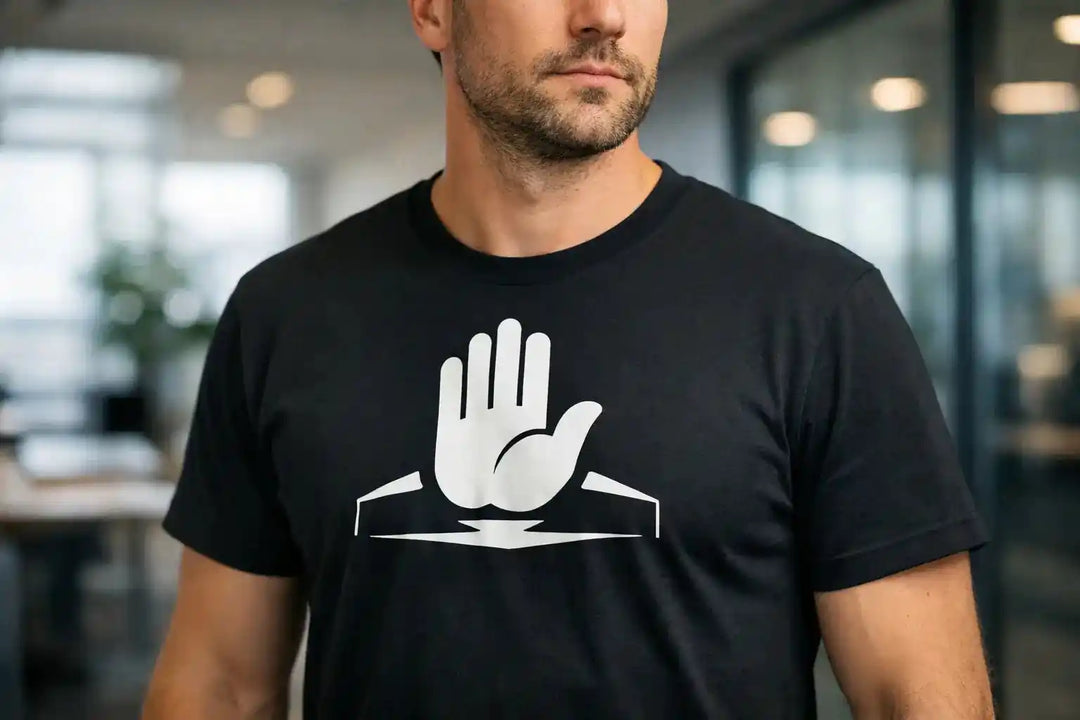 Anti Smalltalk T Shirt mit klarer Ansage - KlareAnsage