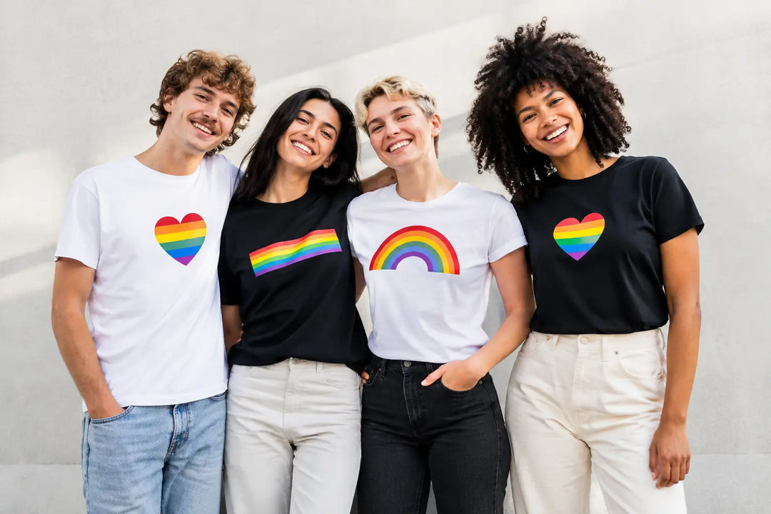 Pride-Shirt-Ideen für den Alltag, die Haltung zeigen
