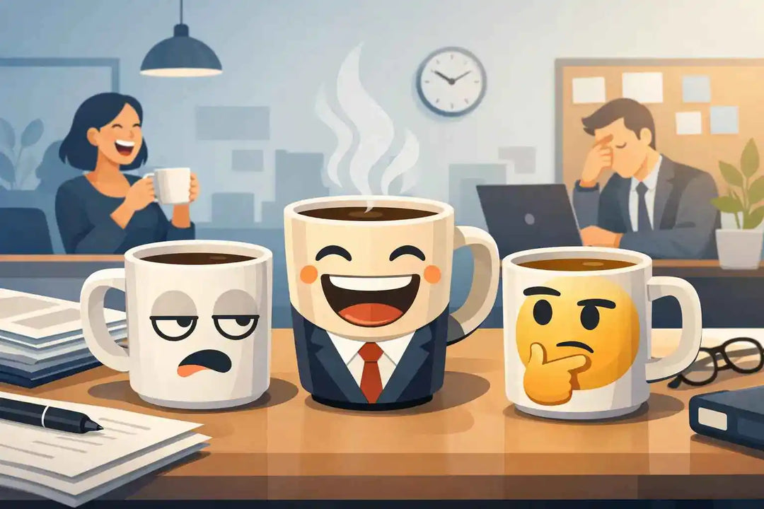 Lustige Tassen mit Büro Humor richtig wählen - KlareAnsage