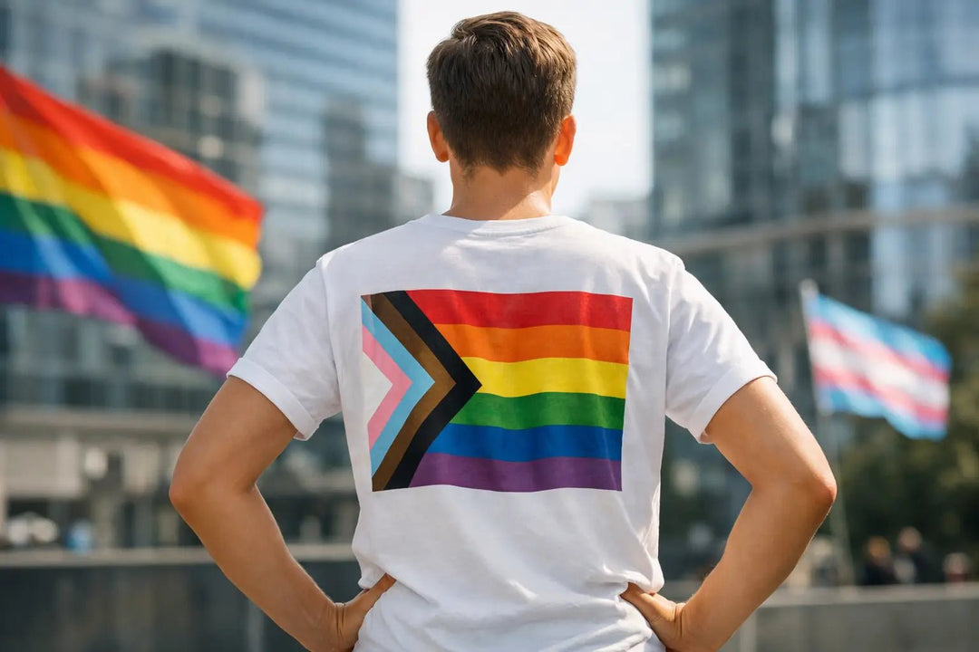 Pride T Shirt Statement mit klarer Haltung - KlareAnsage