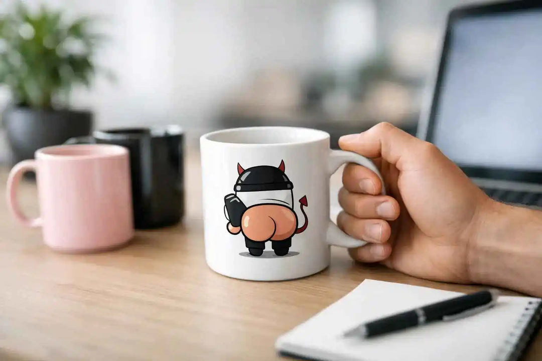 Tasse mit frechem Spruch richtig wählen - KlareAnsage