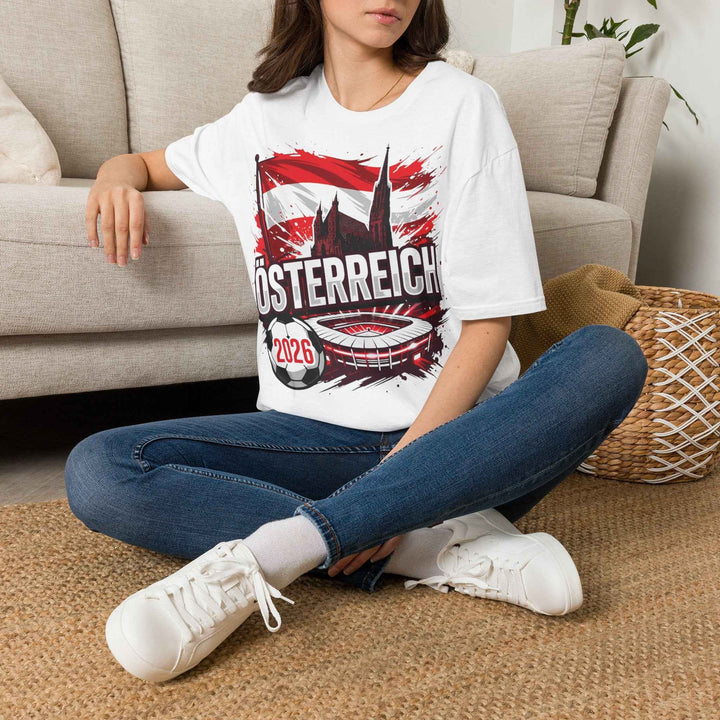 Österreich T-Shirt Heimspiel 2026 – Fußball Fan Shirt für Österreich Fans