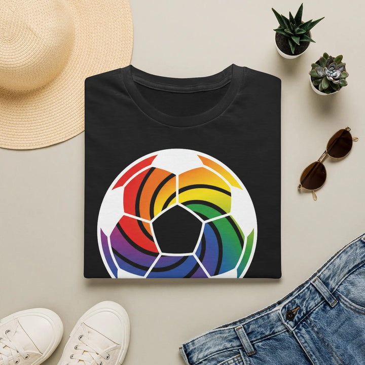 KlareAnsage „Der Ball ist rund. Die Liebe auch.“ Gildan 64000 T-Shirt - KlareAnsage