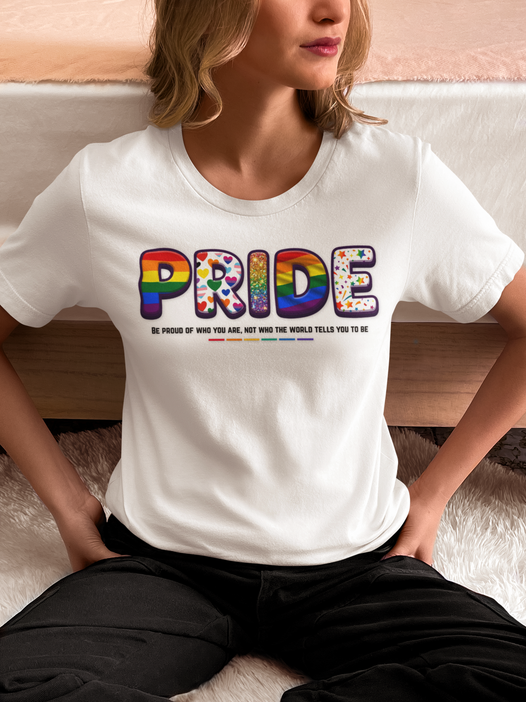 PRIDE – Be Proud Of Who You Are T-Shirt