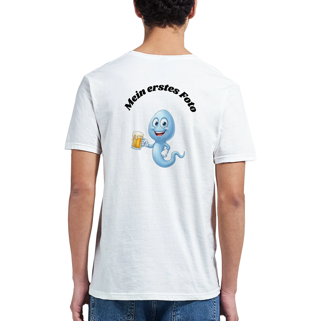 "Mein erstes Foto" T-Shirt – Boy Edition mit Bier| KlareAnsage
