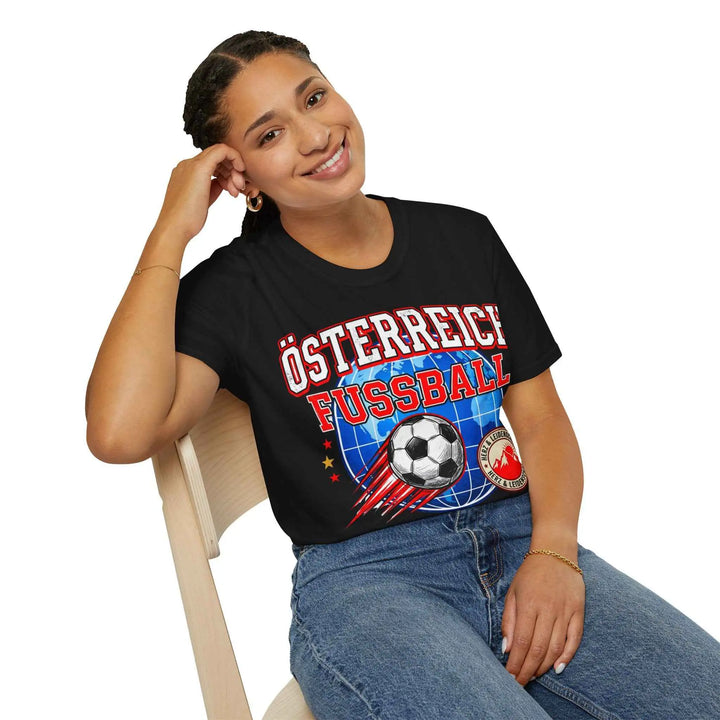 "Österreich Fussball – Ein Land, eine Leidenschaft" Gildan 64000 T-Shirt