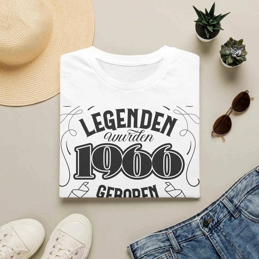 Legenden 1966 T-Shirt in Weiß mit Aufdruck &