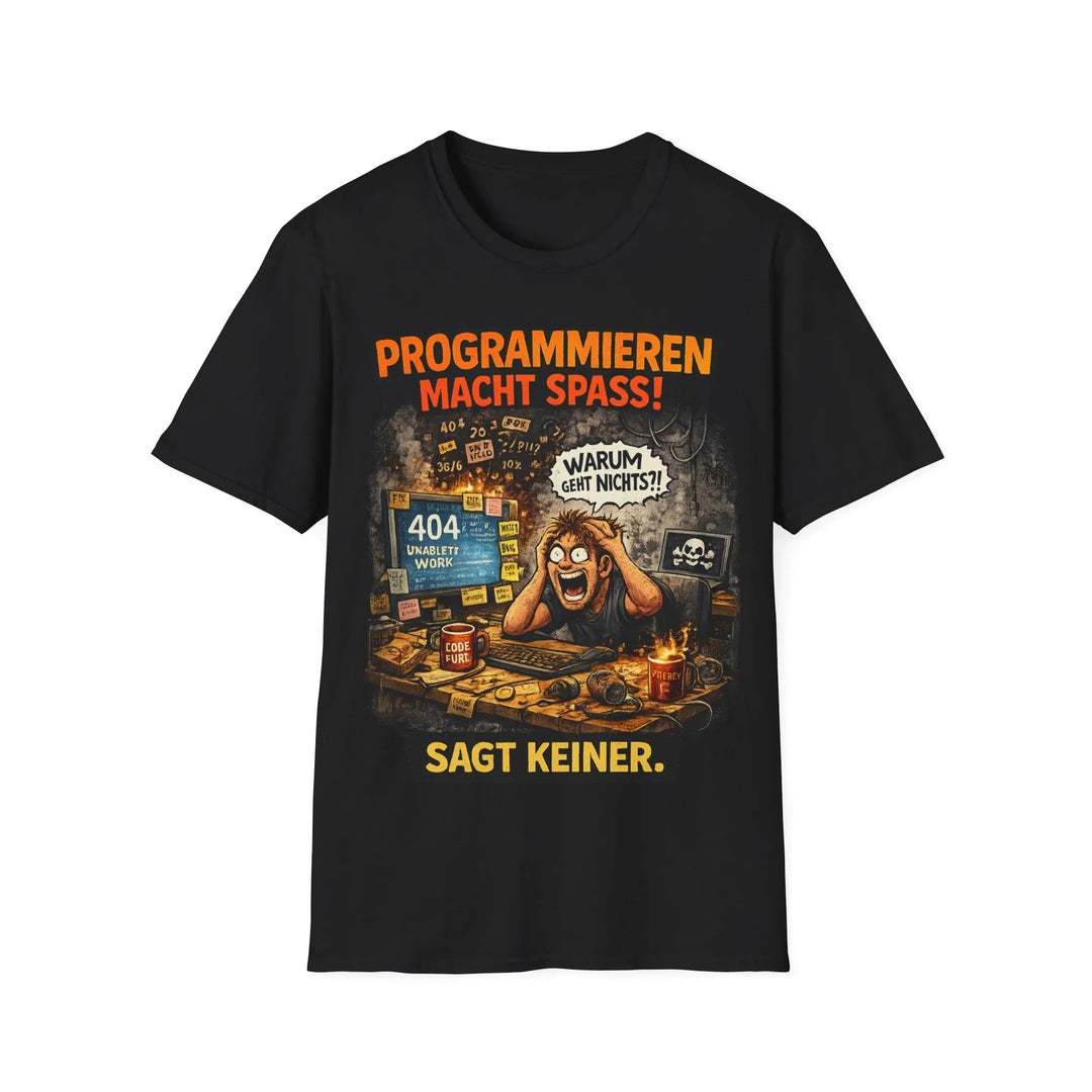 Coder Shirt – Programmieren macht Spaß, sagt keiner - KlareAnsage