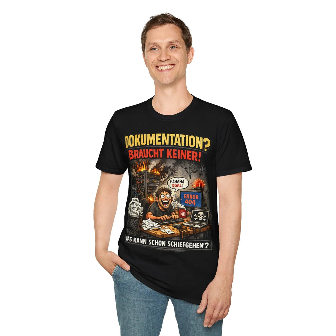 Dokumentation? Braucht keiner! – Admin Shirt - KlareAnsage