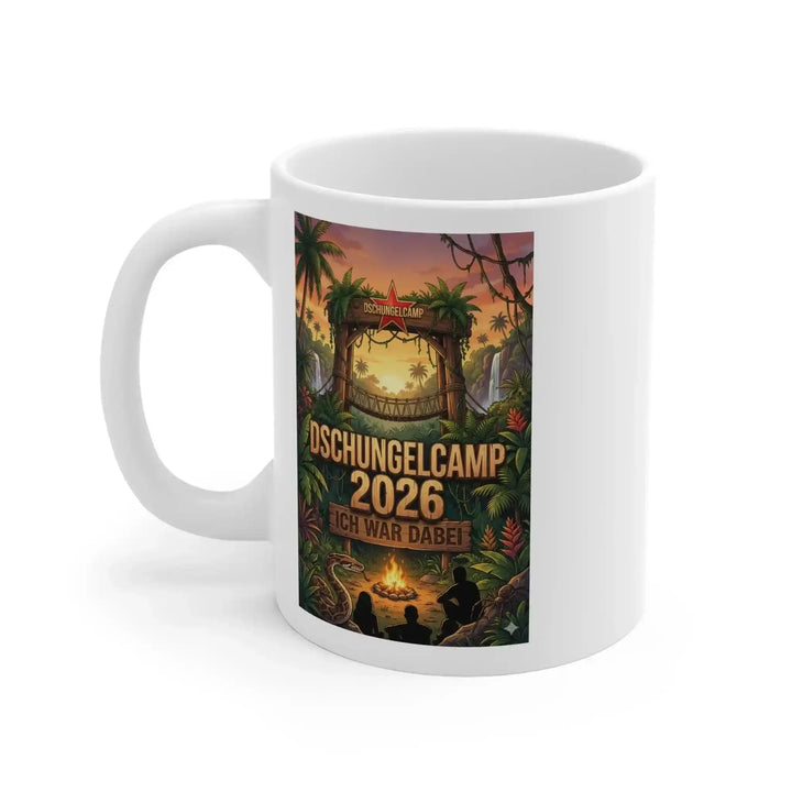 Dschungel Camp 2026 Tasse – „Ich bin ein Star“ Becher - KlareAnsage