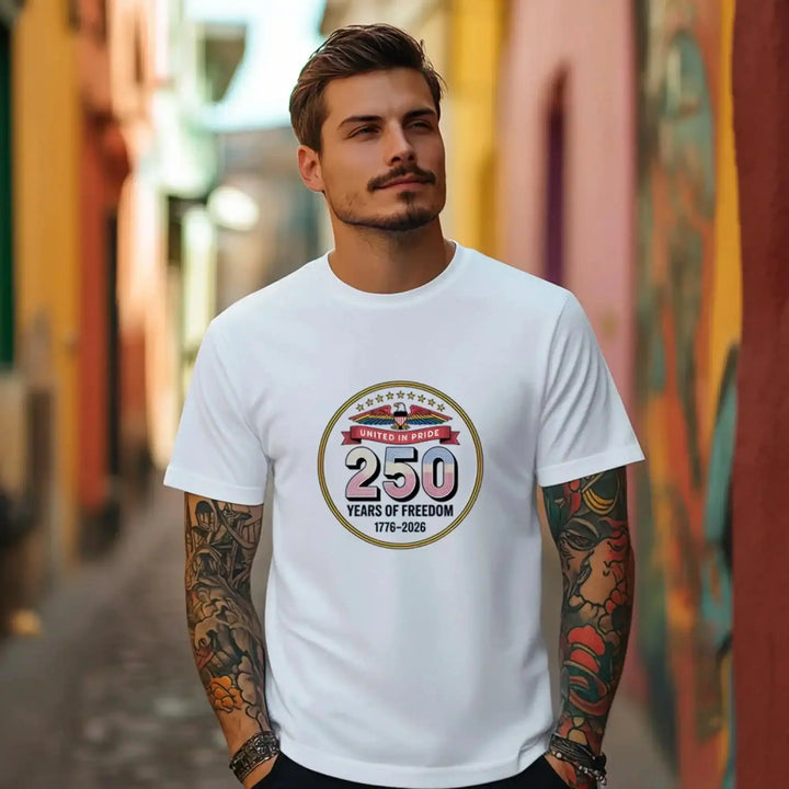 Fußball Pride USA Shirt – Fußball Regenbogen Design für Fans - KlareAnsage