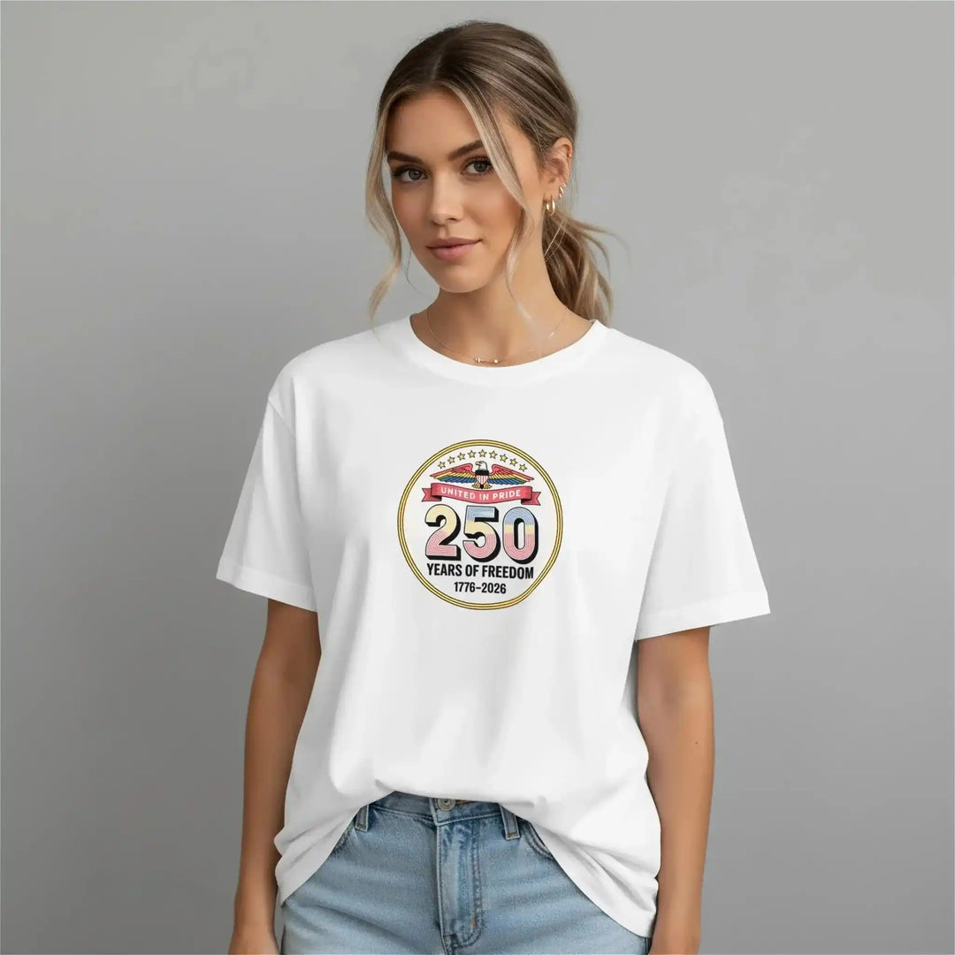 Fußball Pride USA Shirt – Fußball Regenbogen Design für Fans - KlareAnsage