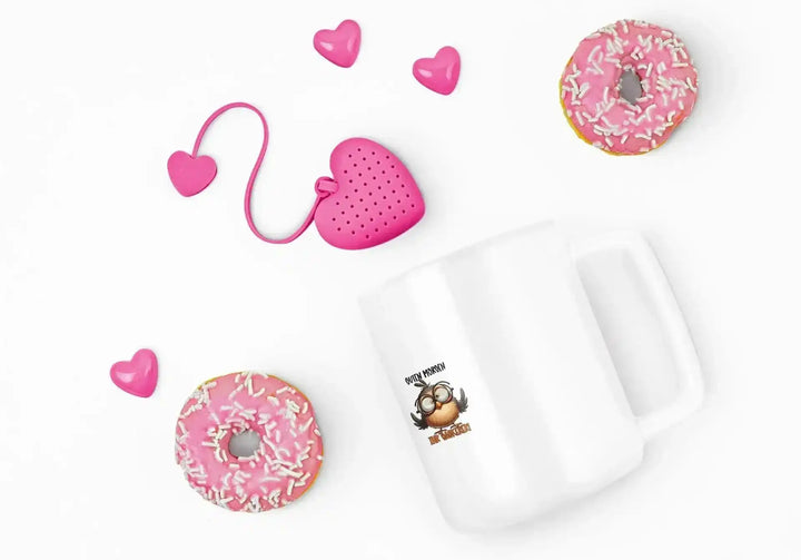 „Guten Morgen“ Eule Tasse – Ironie &amp; Kaffee - KlareAnsage