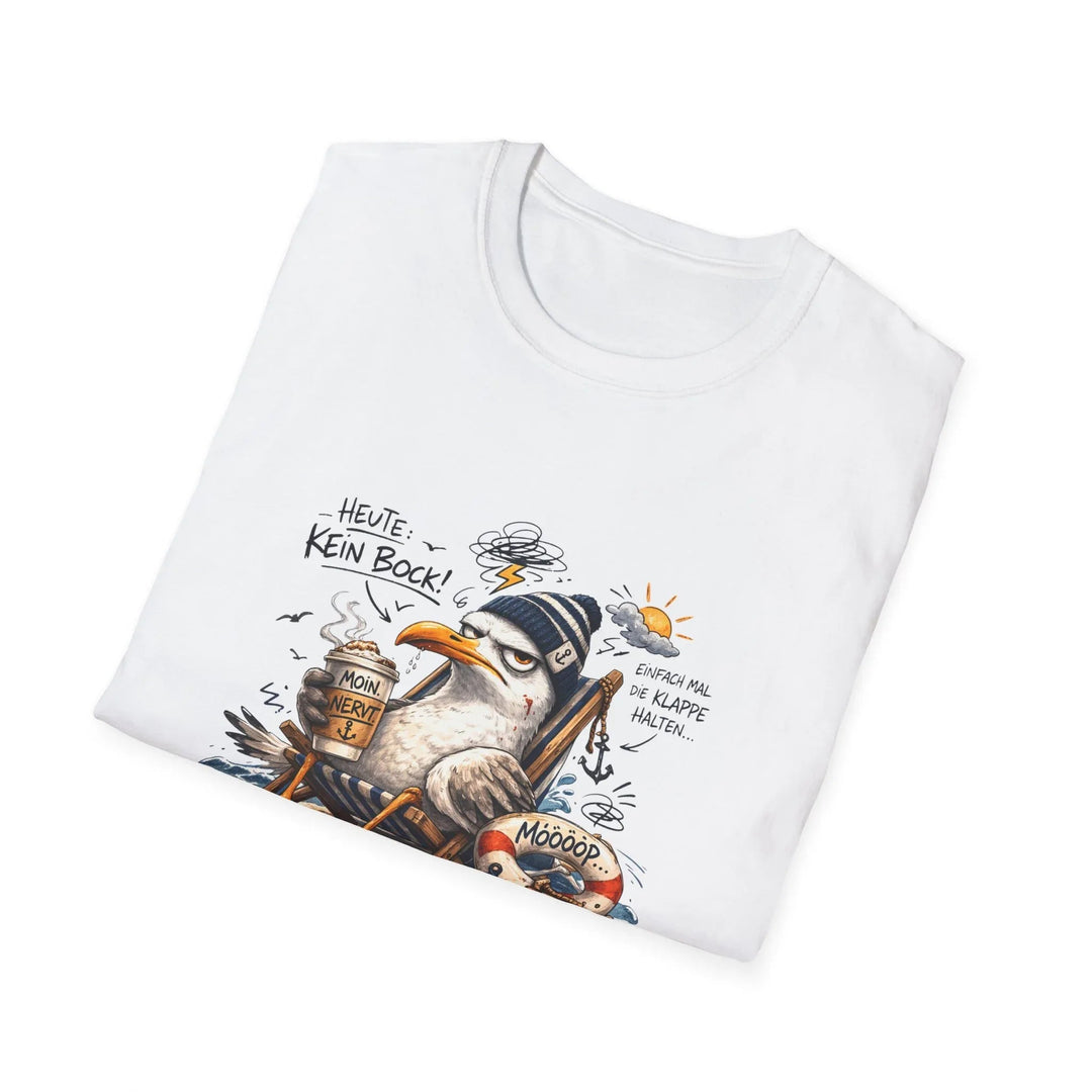 Heute kein Bock – Möwen T-Shirt - KlareAnsage