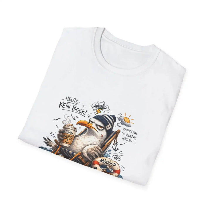 Heute kein Bock – Möwen T-Shirt - KlareAnsage