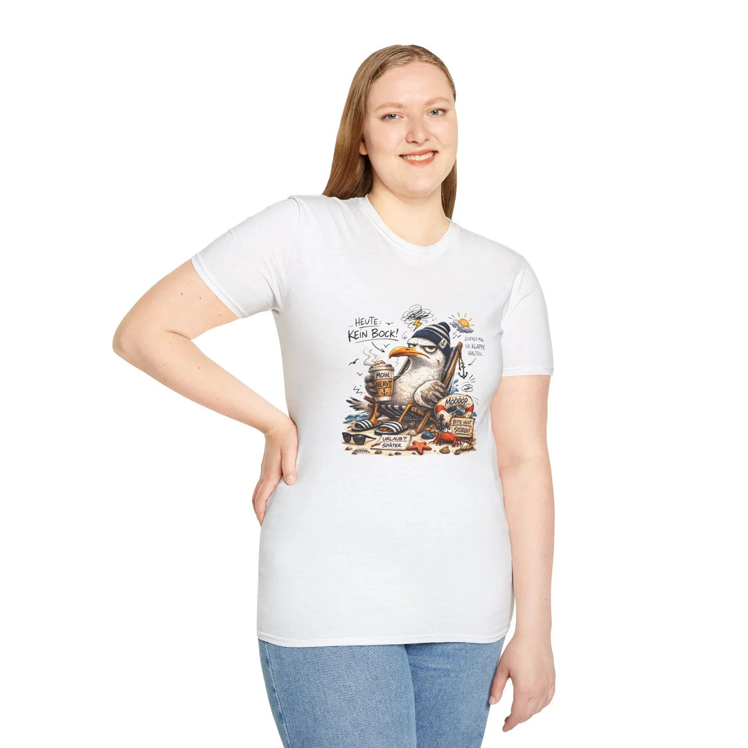Heute kein Bock – Möwen T-Shirt - KlareAnsage