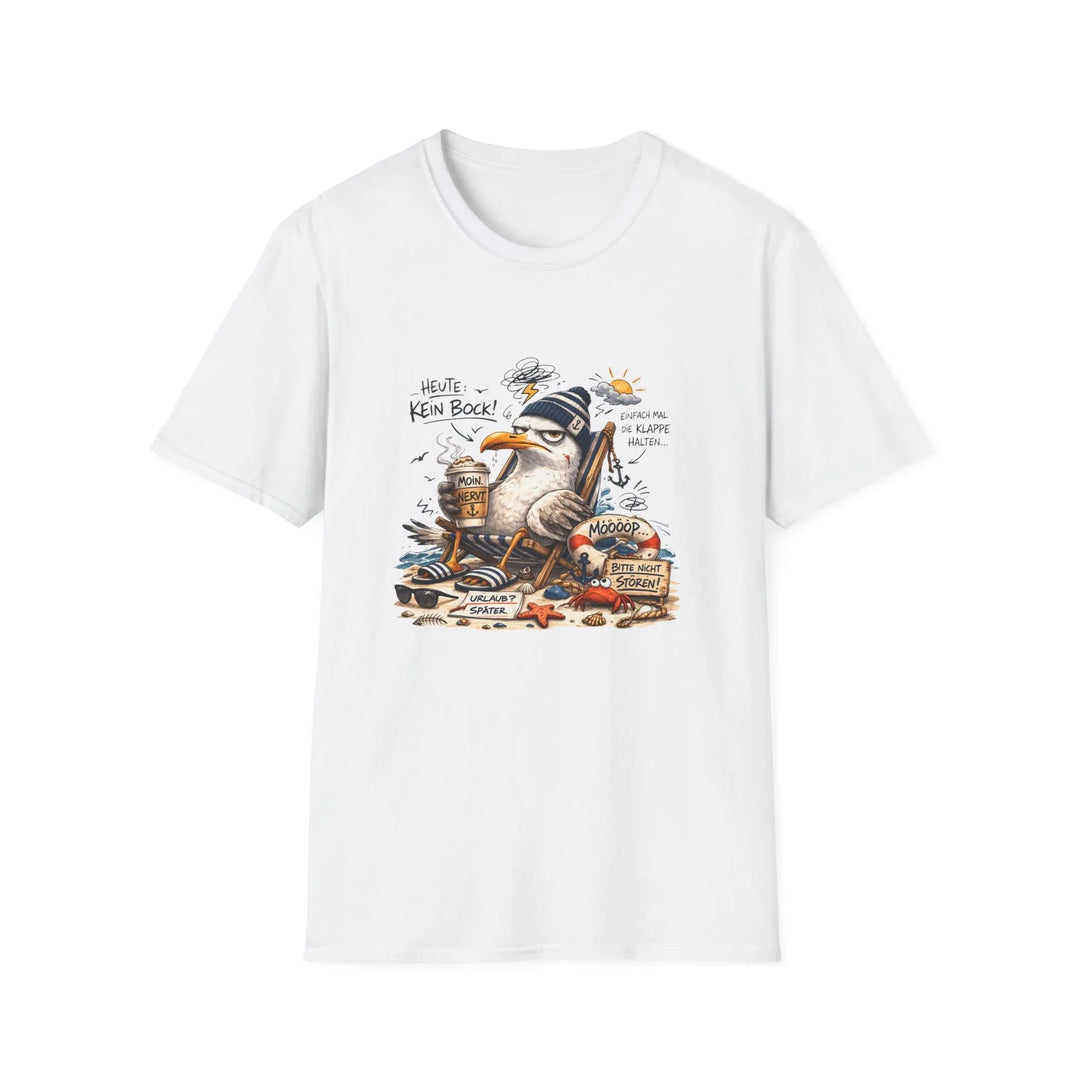 Heute kein Bock – Möwen T-Shirt - KlareAnsage