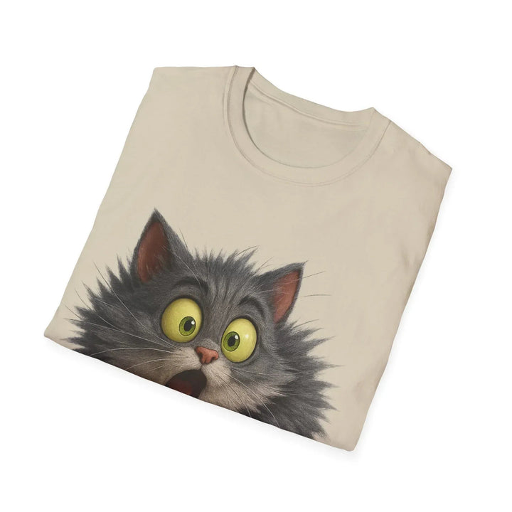 Ich bin schockiiert! – Lustiges Katzen T-Shirt mit Spruch - KlareAnsage