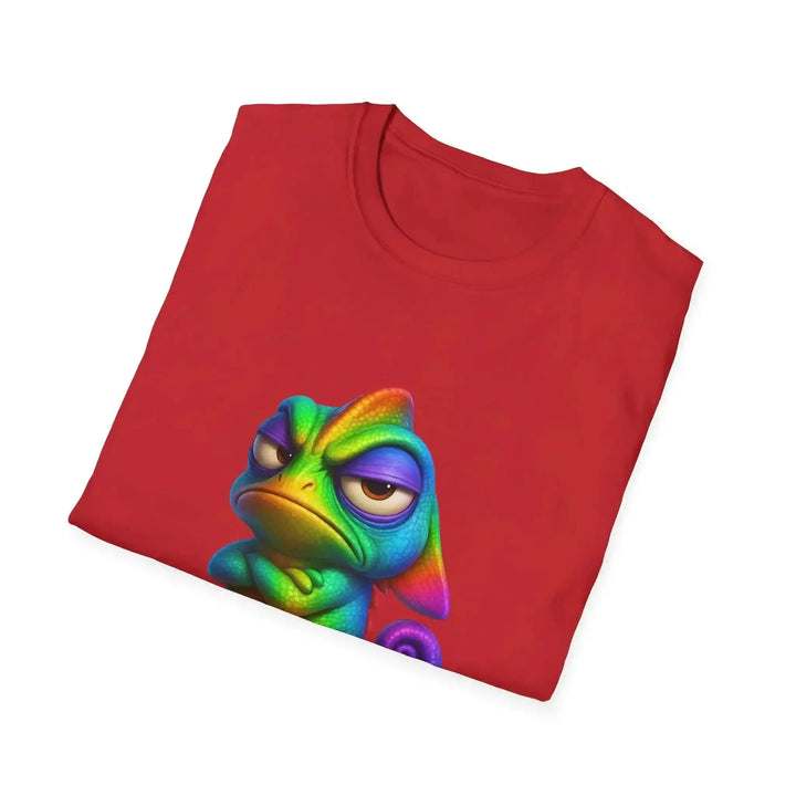 Ich passe mich nicht dir an T-Shirt mit Chamäleon – Lustiges Statement Shirt - KlareAnsage
