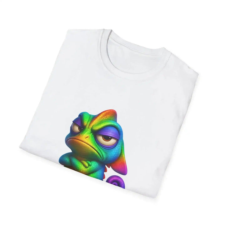 Ich passe mich nicht dir an T-Shirt mit Chamäleon – Lustiges Statement Shirt - KlareAnsage