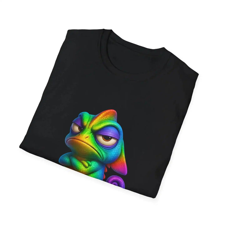 Ich passe mich nicht dir an T-Shirt mit Chamäleon – Lustiges Statement Shirt - KlareAnsage