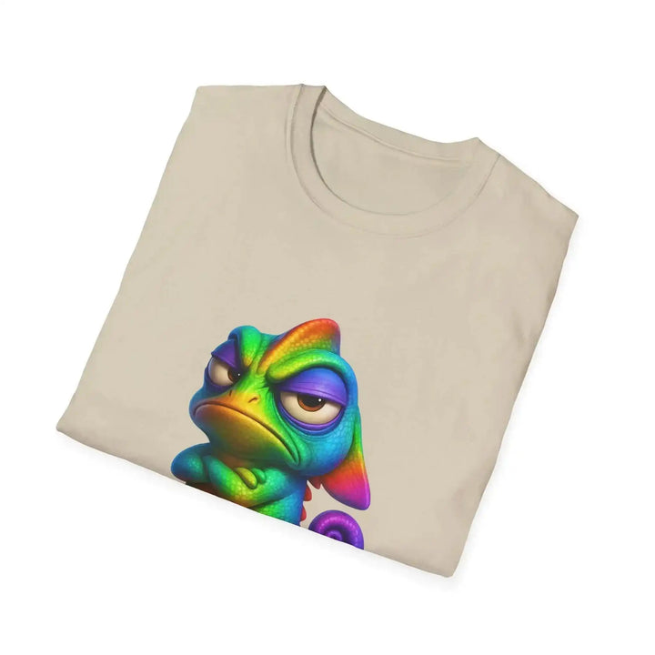 Ich passe mich nicht dir an T-Shirt mit Chamäleon – Lustiges Statement Shirt - KlareAnsage