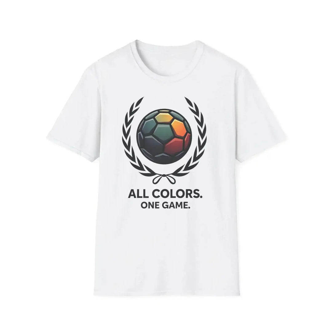 Soccer Pride Shirt – Inclusive Rainbow Football Design - KlareAnsage