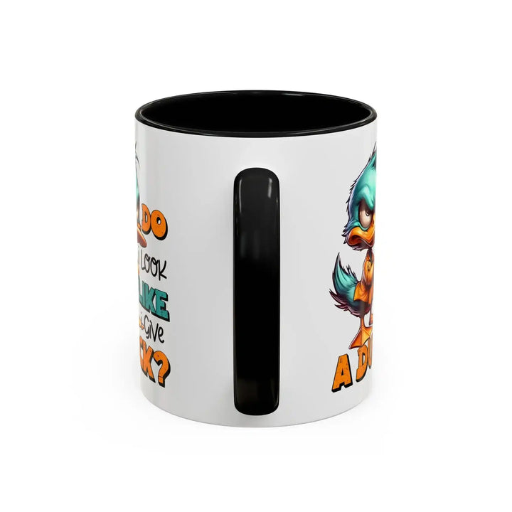 Sarkastische Bürotasse – Lustige Grumpy Duck Kaffeetasse als Gag Geschenk für Kollegen 11oz - KlareAnsage