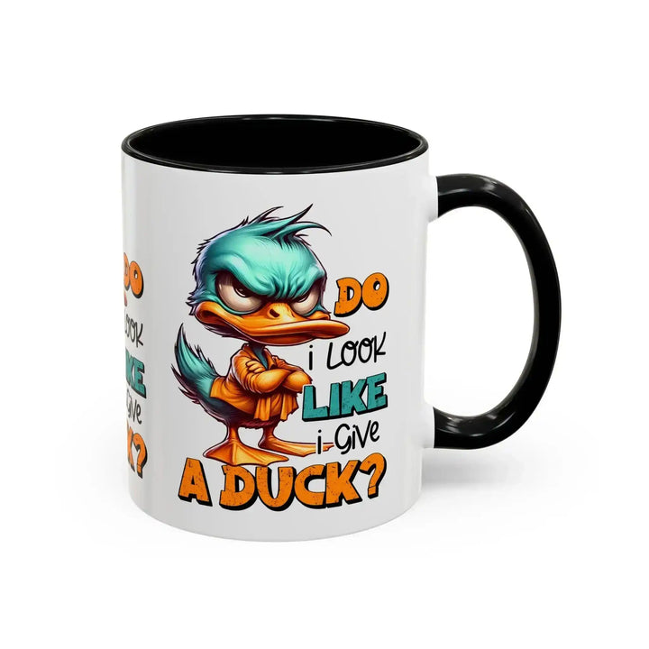 Sarkastische Bürotasse – Lustige Grumpy Duck Kaffeetasse als Gag Geschenk für Kollegen 11oz - KlareAnsage