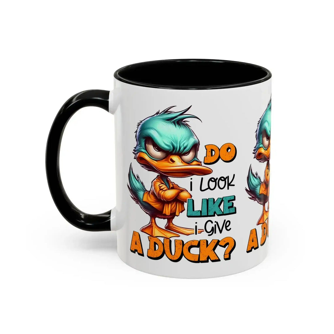Sarkastische Bürotasse – Lustige Grumpy Duck Kaffeetasse als Gag Geschenk für Kollegen 11oz - KlareAnsage