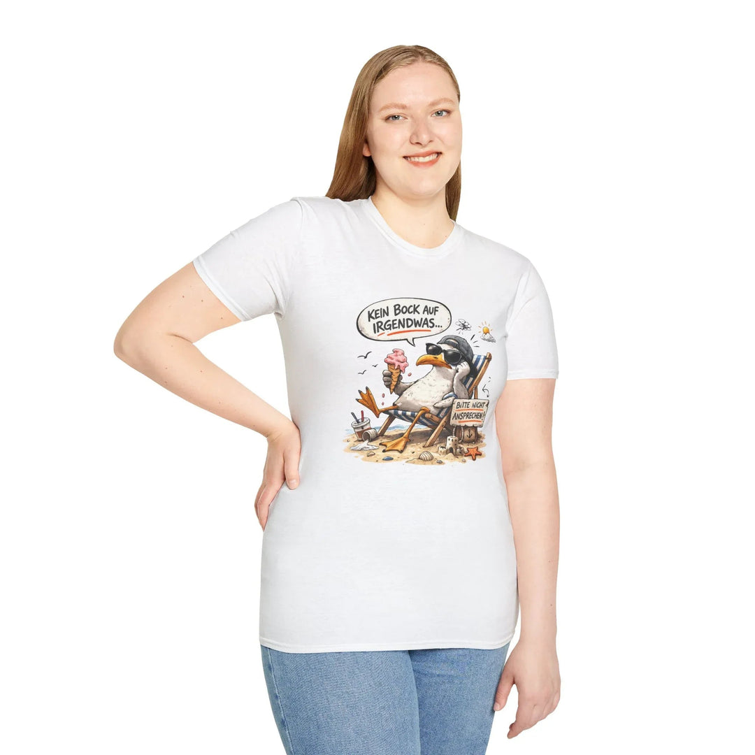 Kein Bock auf irgendwas – Möwen Shirt - KlareAnsage