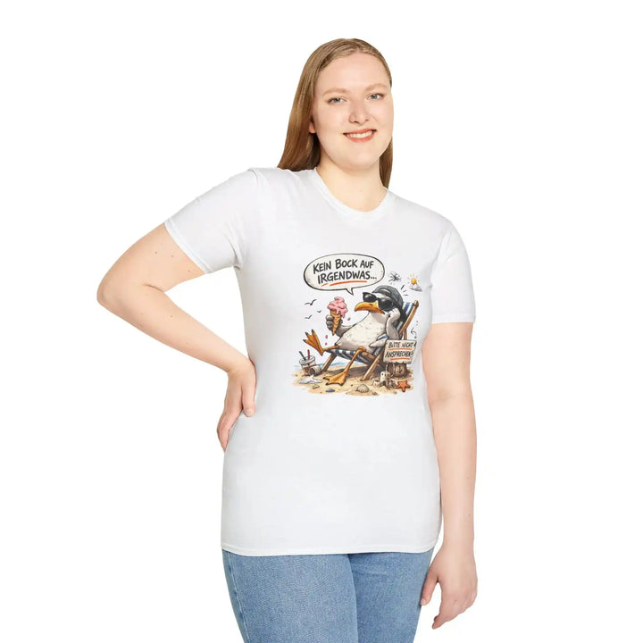 Kein Bock auf irgendwas – Möwen Shirt - KlareAnsage