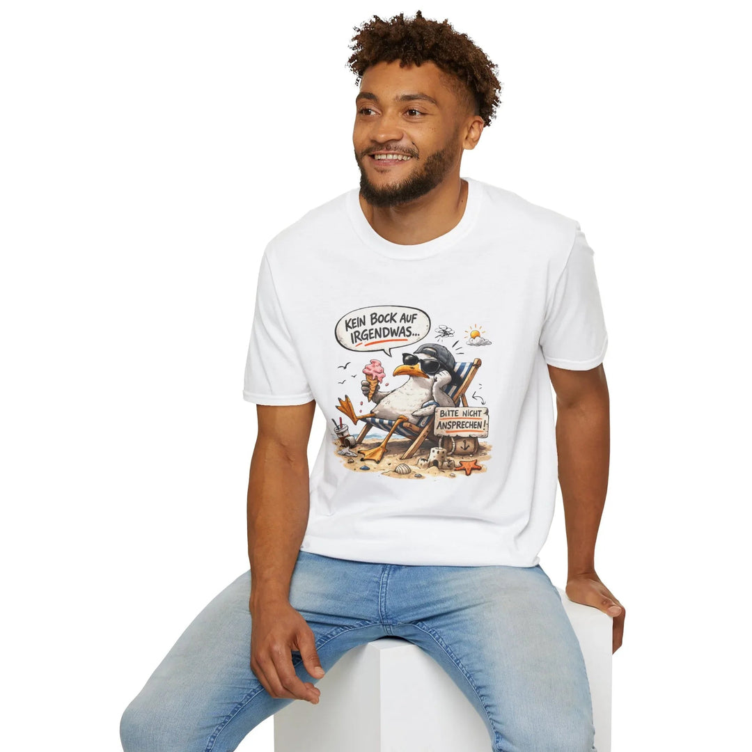 Kein Bock auf irgendwas – Möwen Shirt - KlareAnsage