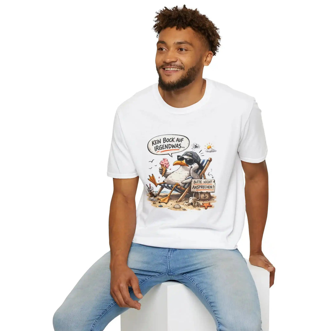 Kein Bock auf irgendwas – Möwen Shirt - KlareAnsage