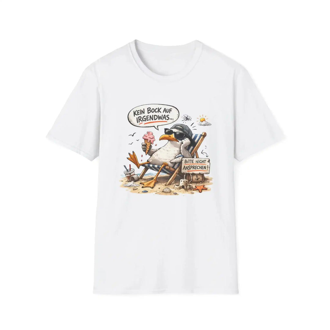 Kein Bock auf irgendwas – Möwen Shirt - KlareAnsage