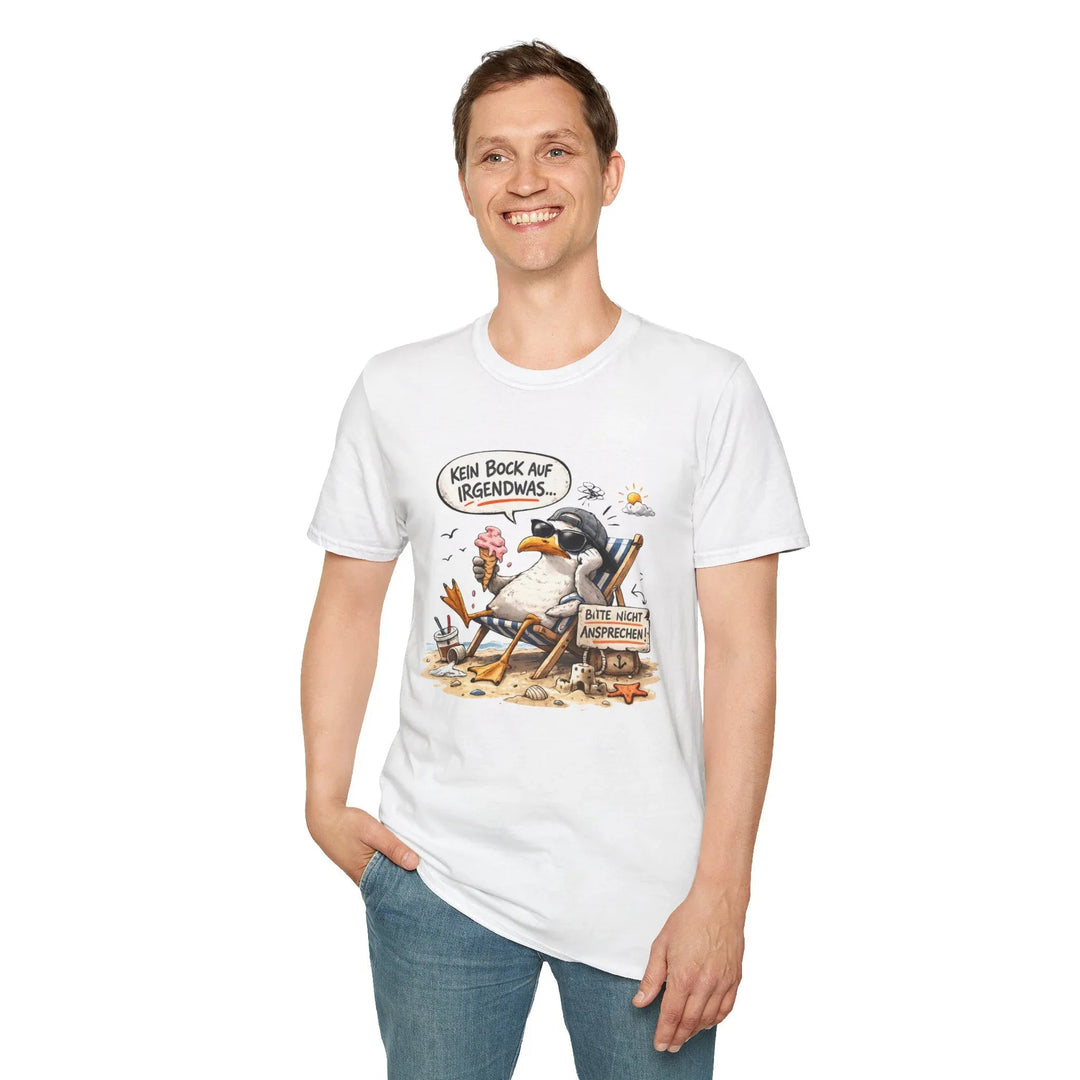 Kein Bock auf irgendwas – Möwen Shirt - KlareAnsage