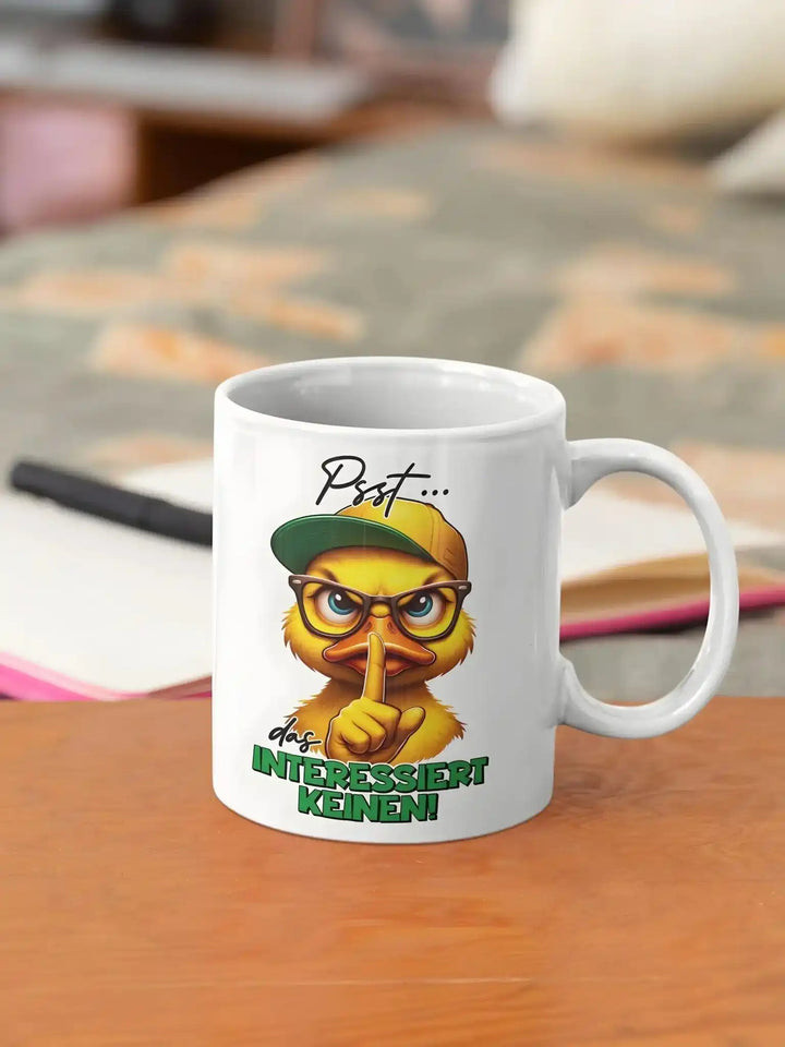 Lustige Ente Tasse – Griesgrämig &amp; Witzig - KlareAnsage