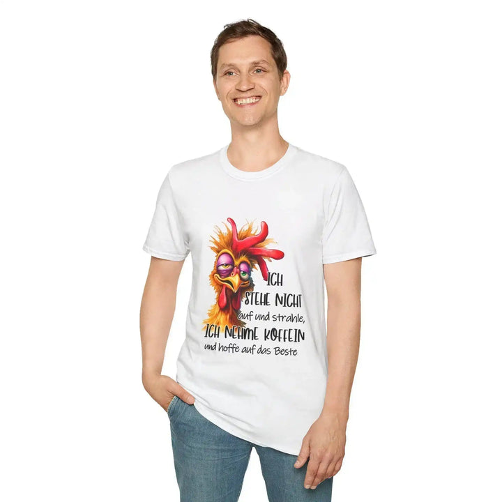 Lustiges Kaffee T-Shirt mit Spruch für den Alltag - KlareAnsage