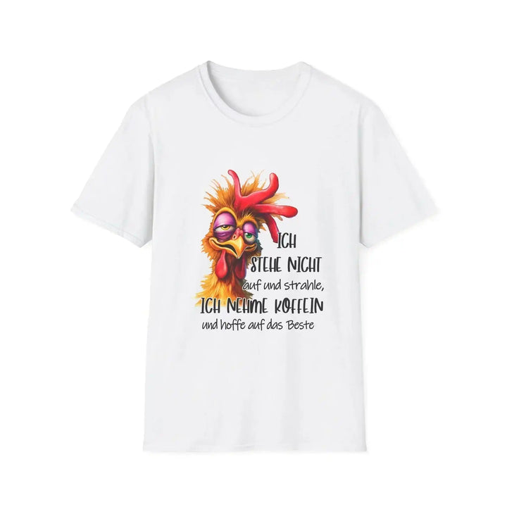 Lustiges Kaffee T-Shirt mit Spruch für den Alltag - KlareAnsage