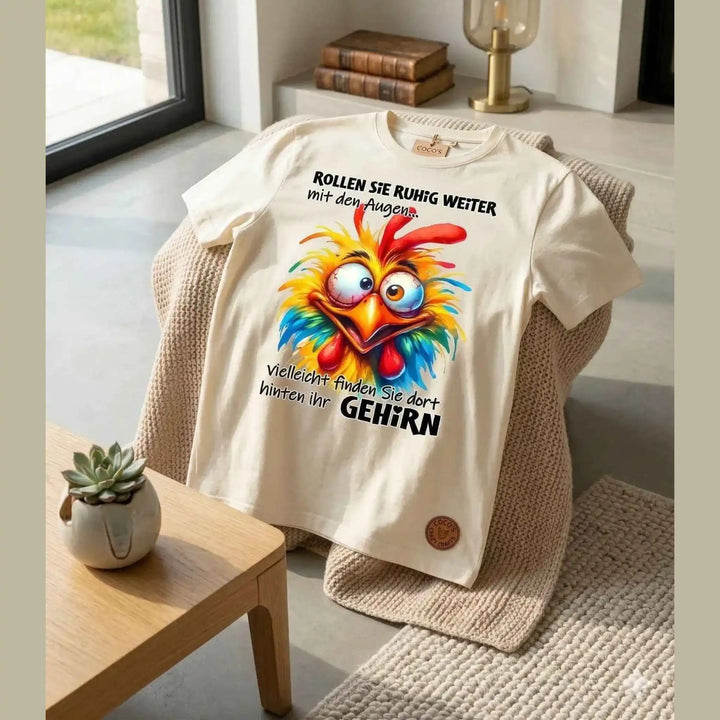 Lustiges Kaffee T-Shirt mit Spruch für den Alltag - KlareAnsage