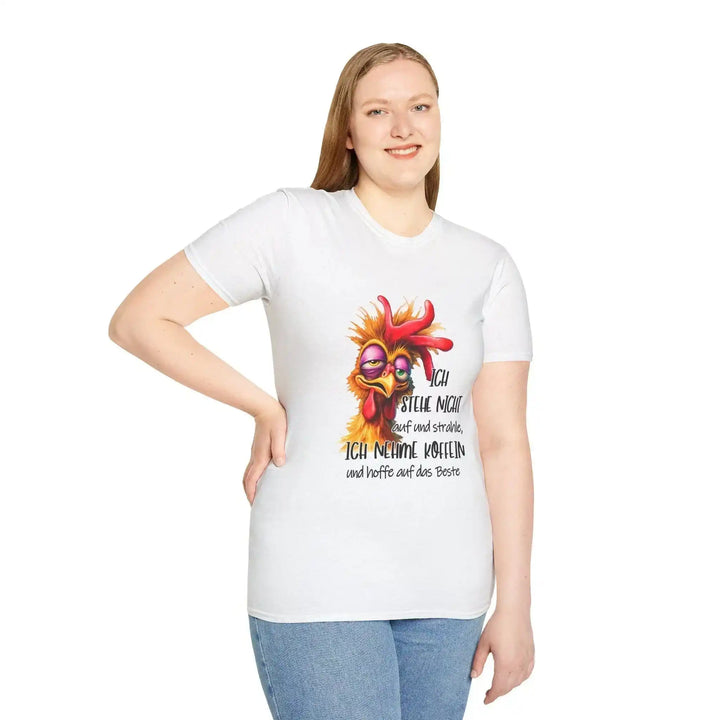 Lustiges Kaffee T-Shirt mit Spruch für den Alltag - KlareAnsage