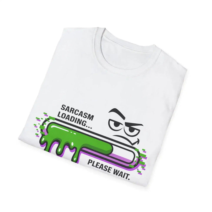 Lustiges T-Shirt Sarkasmus – Witziges Büro Shirt mit Glitch Design | KlareAnsage - KlareAnsage