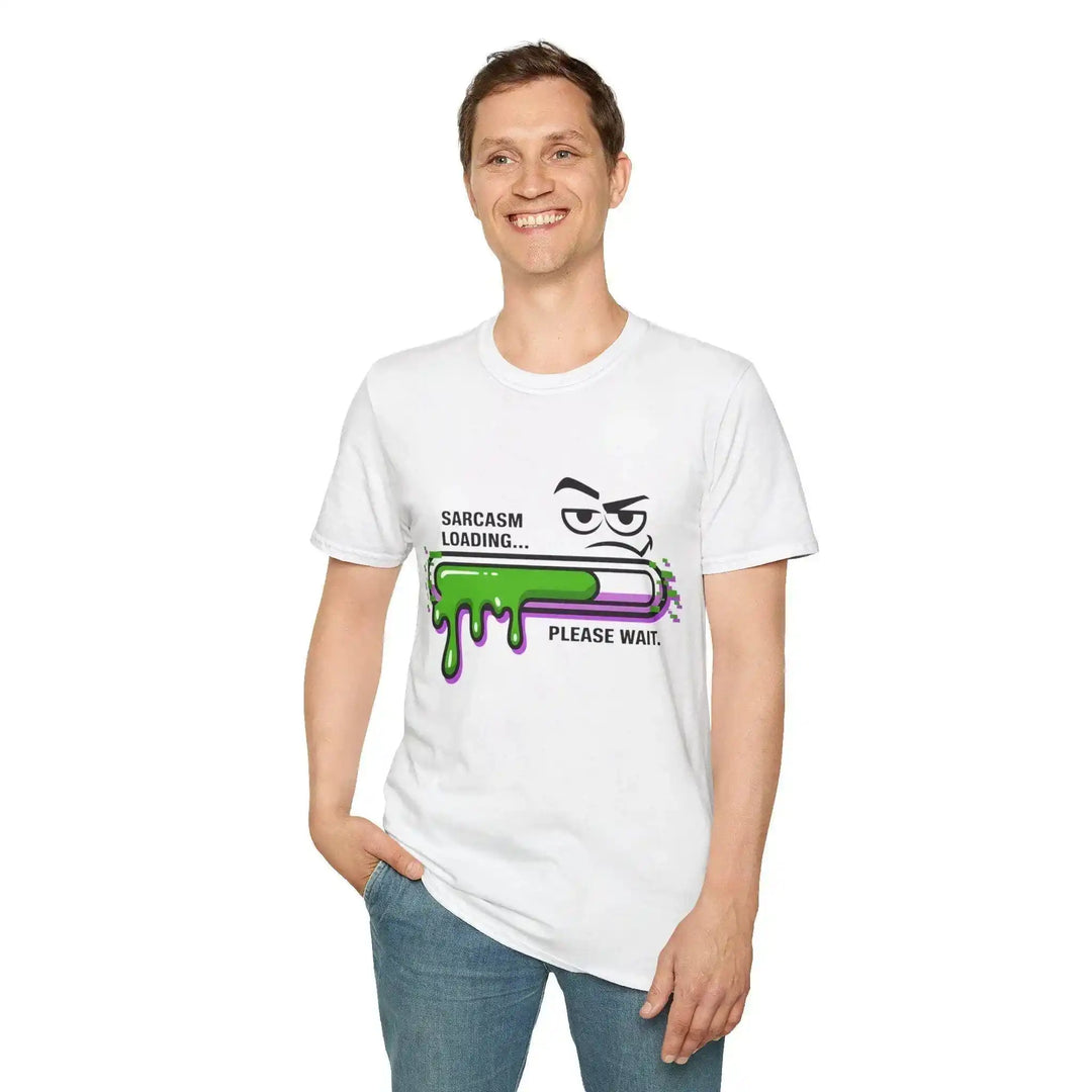 Lustiges T-Shirt Sarkasmus – Witziges Büro Shirt mit Glitch Design | KlareAnsage - KlareAnsage
