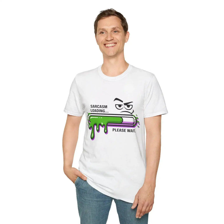 Lustiges T-Shirt Sarkasmus – Witziges Büro Shirt mit Glitch Design | KlareAnsage - KlareAnsage