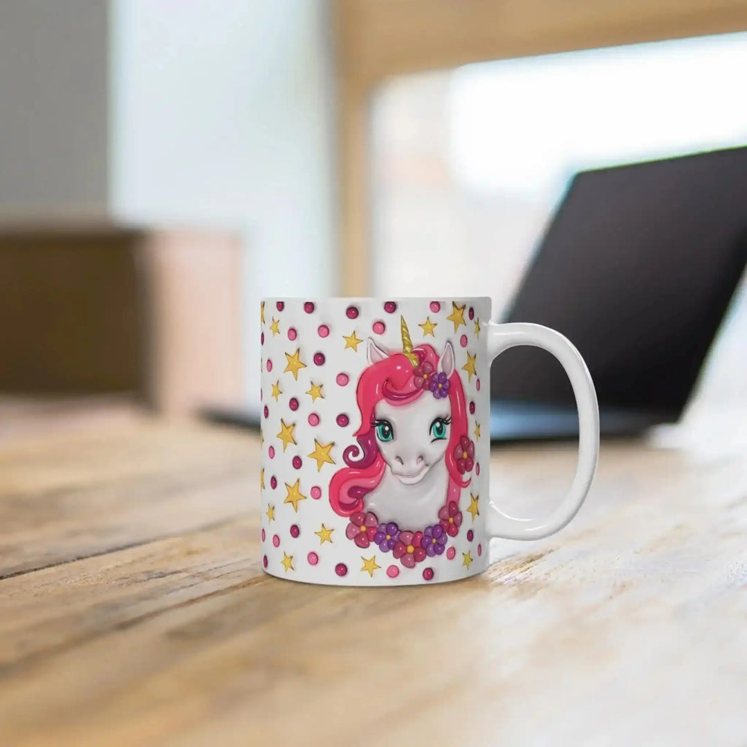 Magische Einhorn Tasse – Süßes Geschenk mit Spruch - KlareAnsage