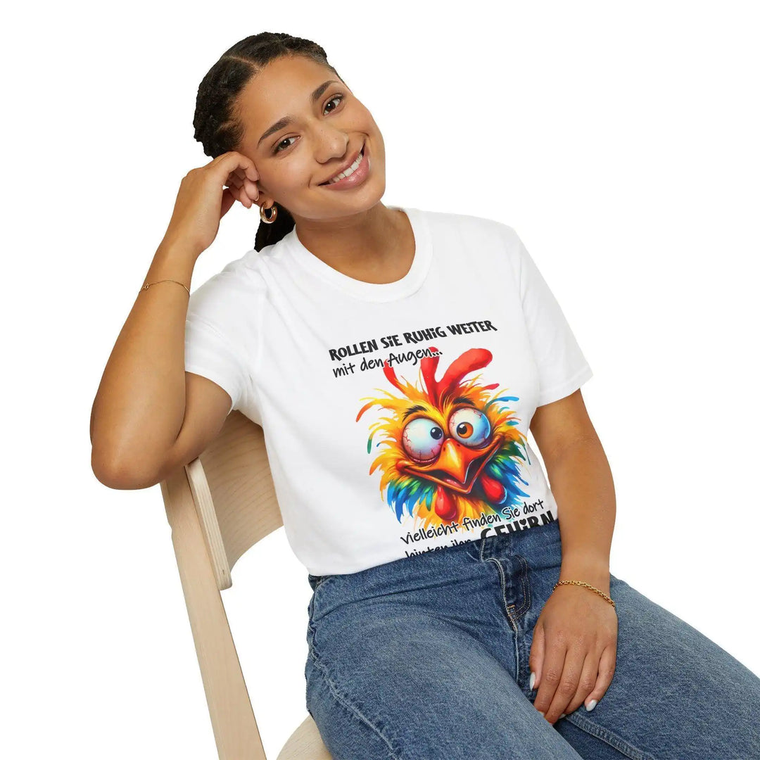 Morgenmuffel - Huhn T-Shirt – Lustiges Kaffee - Shirt - KlareAnsage