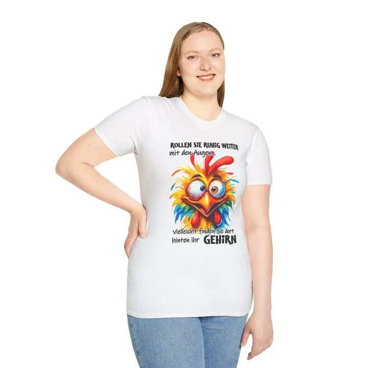 Morgenmuffel - Huhn T-Shirt – Lustiges Kaffee - Shirt - KlareAnsage
