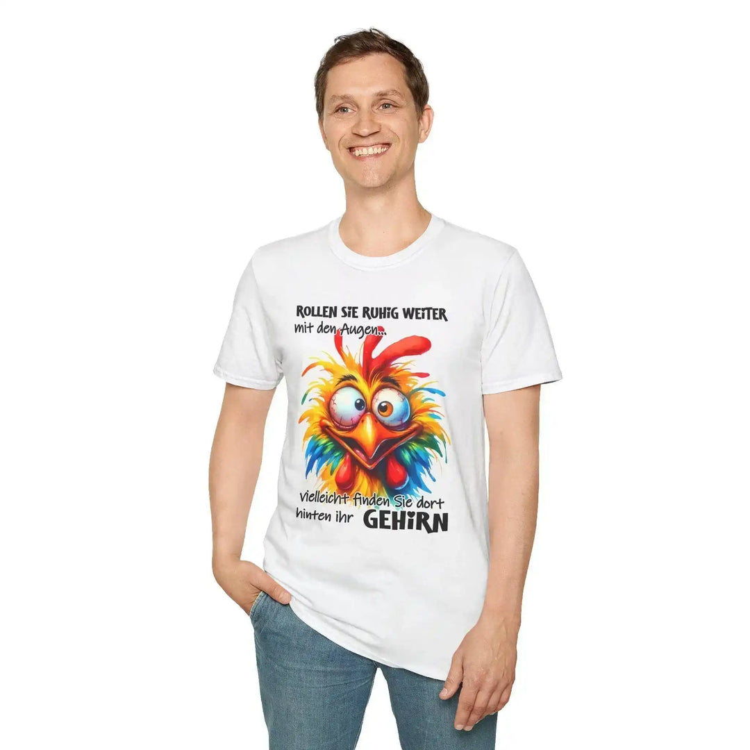 Morgenmuffel - Huhn T-Shirt – Lustiges Kaffee - Shirt - KlareAnsage